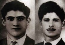 Σαν σήμερα 7 Μαρτίου 1957 πέφτουν ηρωικά μαχόμενοι οι αγωνιστές της ελευθερίας Κκέλης Χρίστος και Στυλιανού Μιλτιάδης